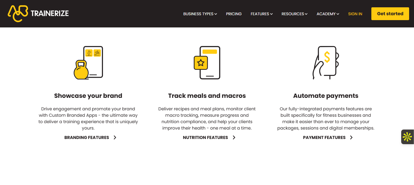 Le logiciel ABC Fitness Solutions, LLC Trainerize