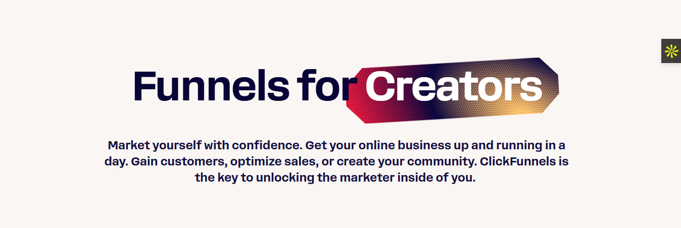 Le logiciel Etison LLC ClickFunnels