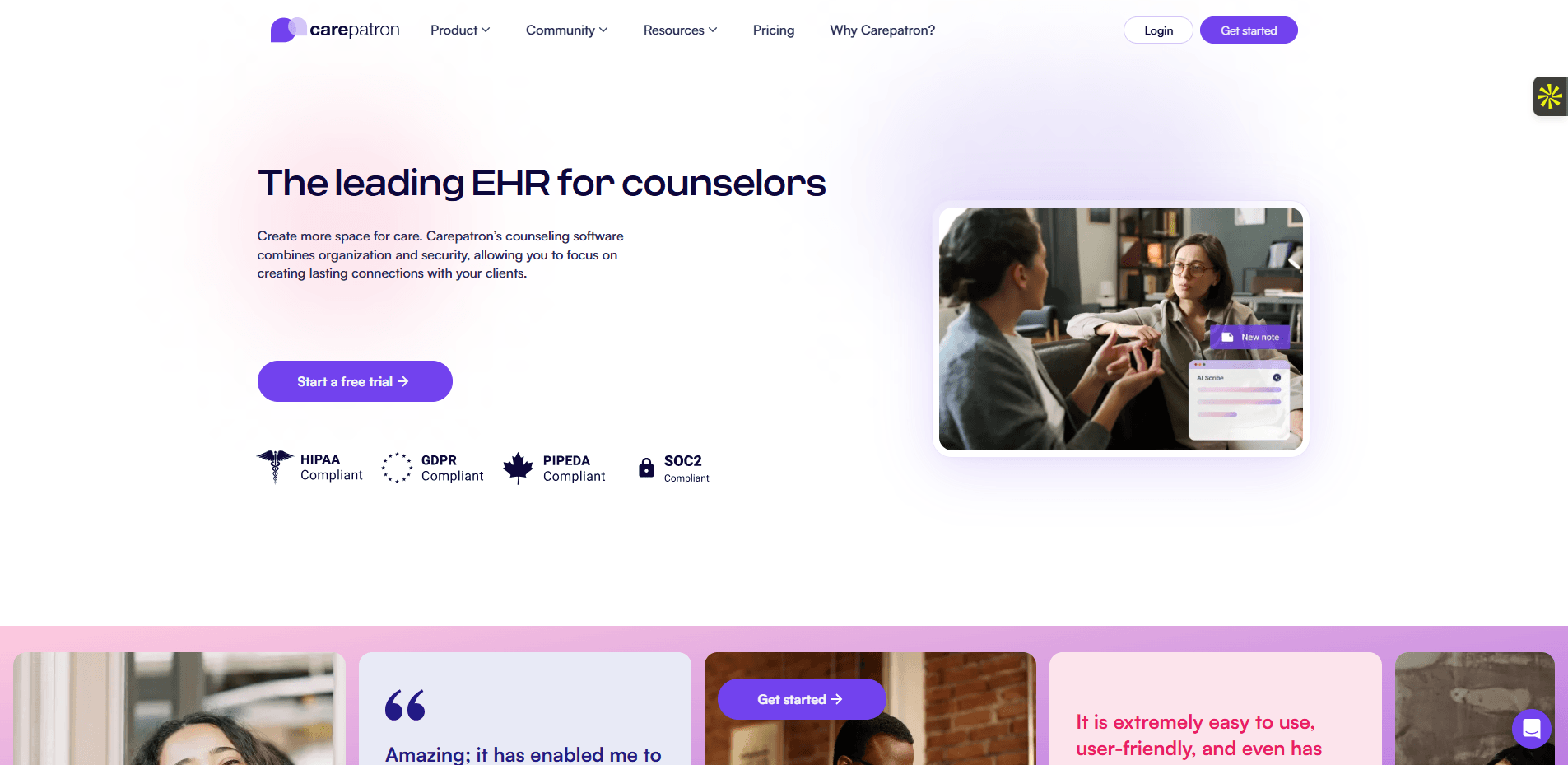 Le logiciel Carepatron Pty Ltd Carepatron