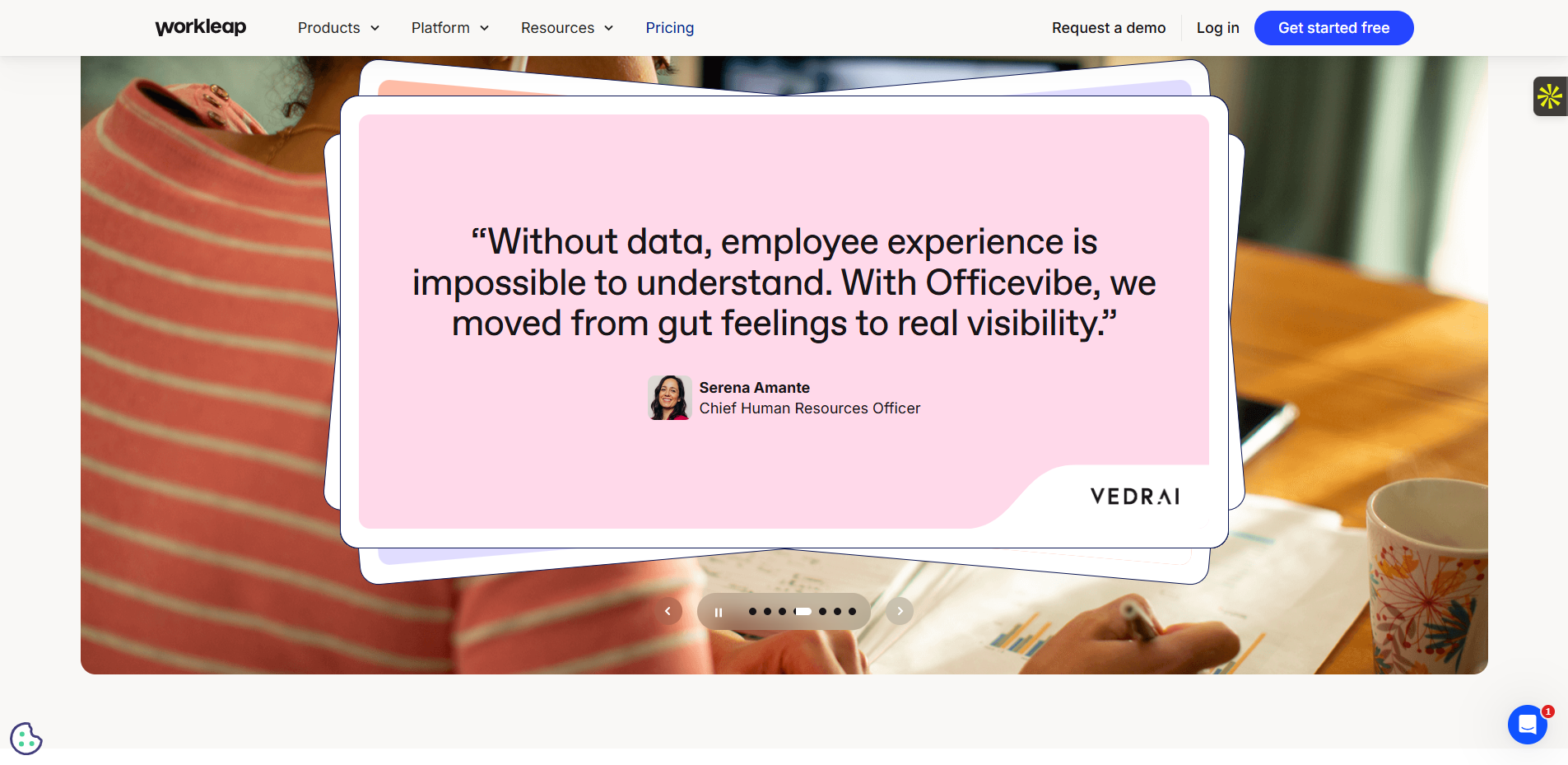 Le logiciel Workleap Workleap