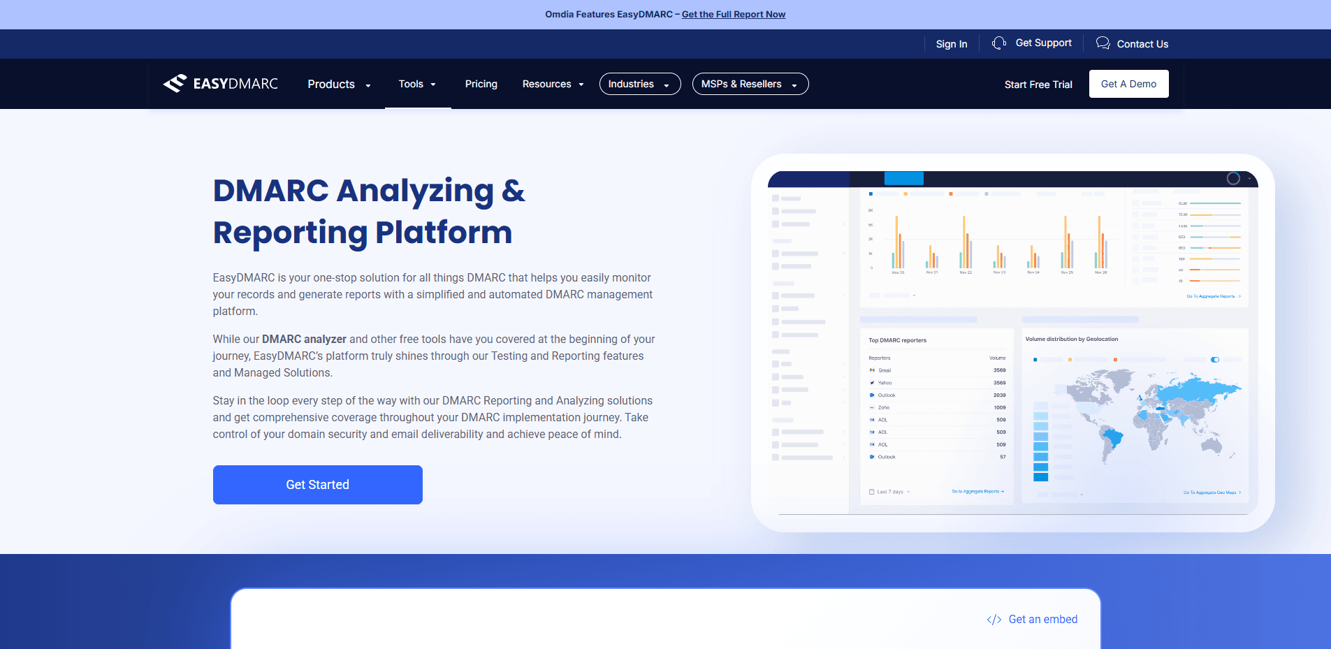 Le logiciel easyDMARC Inc easyDMARC
