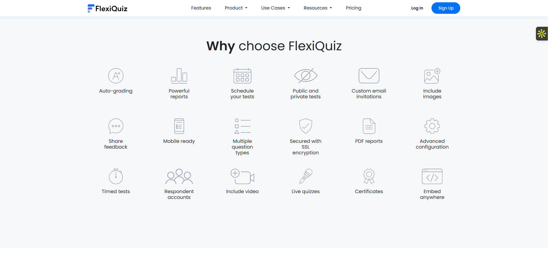 Le logiciel FlexiQuiz Ltd FlexiQuiz